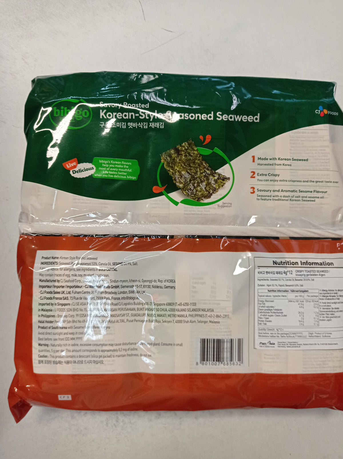 seasoned seaweed bibigo